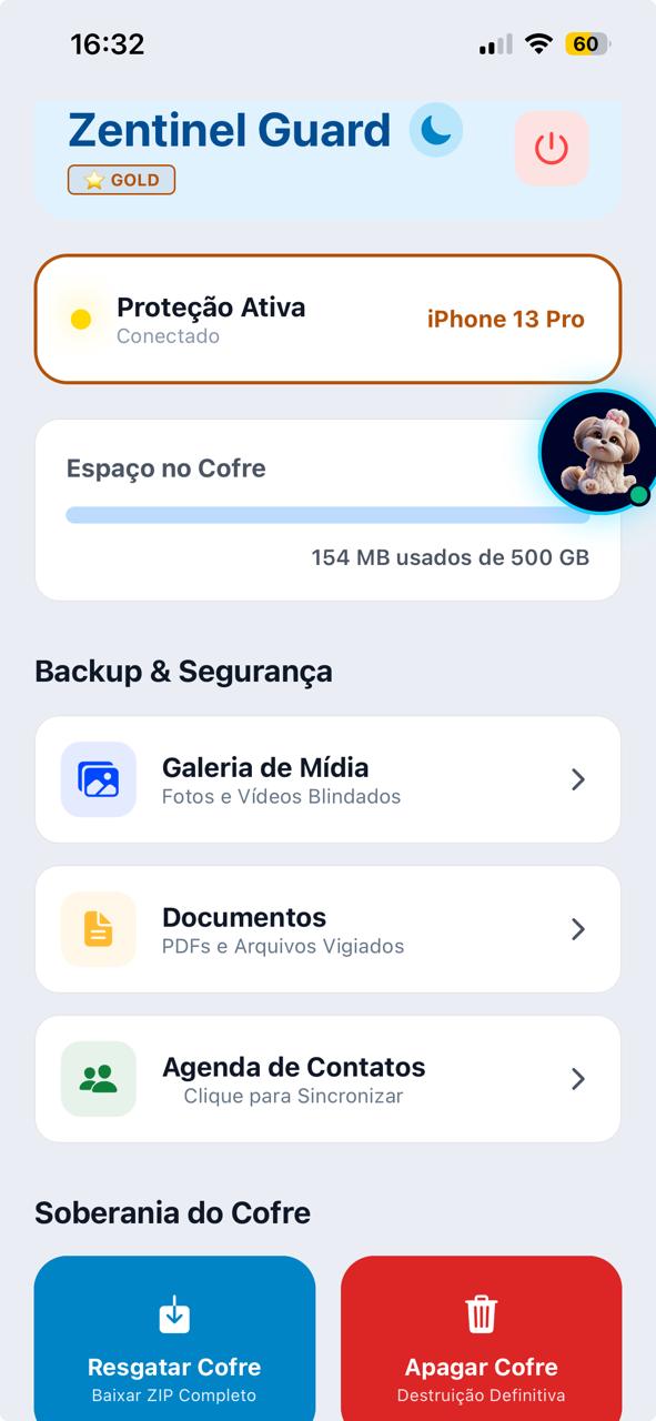 App Zentinel Mobile